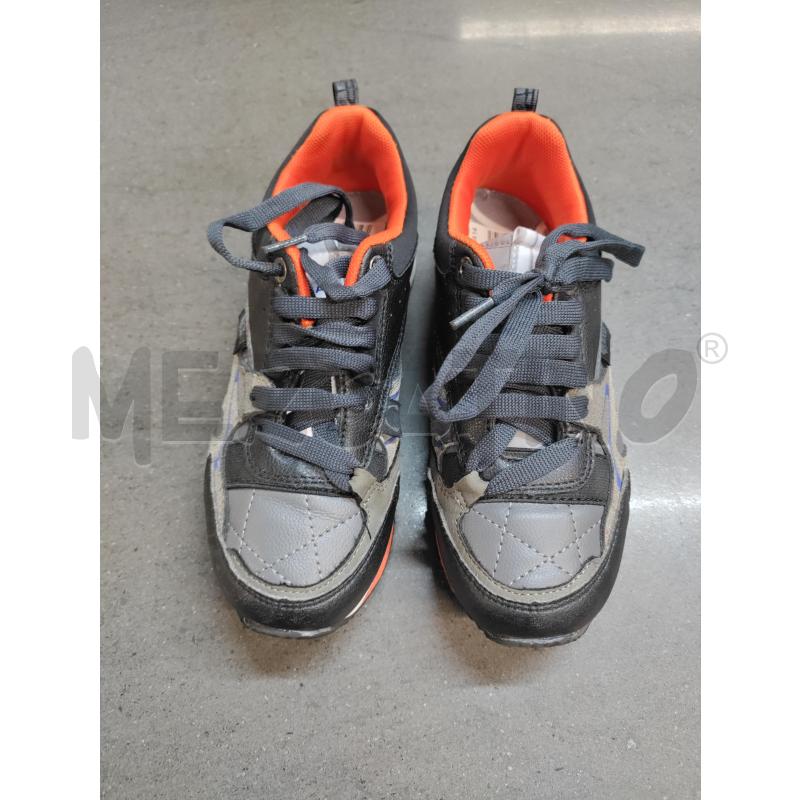 SCARPE BAMBINO GAS GRIGIO NERO ARANCIONE | Mercatino dell'Usato Acerra 1