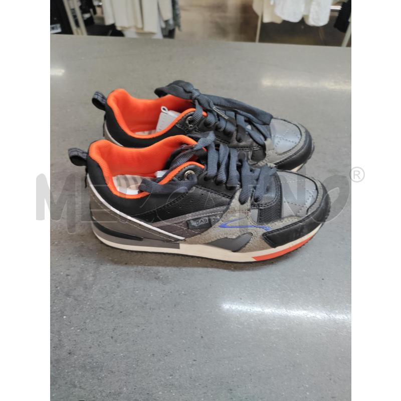SCARPE BAMBINO GAS GRIGIO NERO ARANCIONE | Mercatino dell'Usato Acerra 2