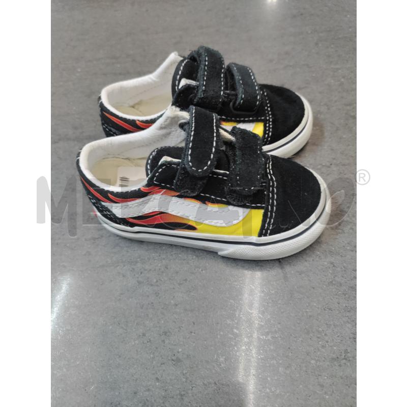 SCARPE BAMBINO VANS NERO FIAMMA | Mercatino dell'Usato Acerra 2