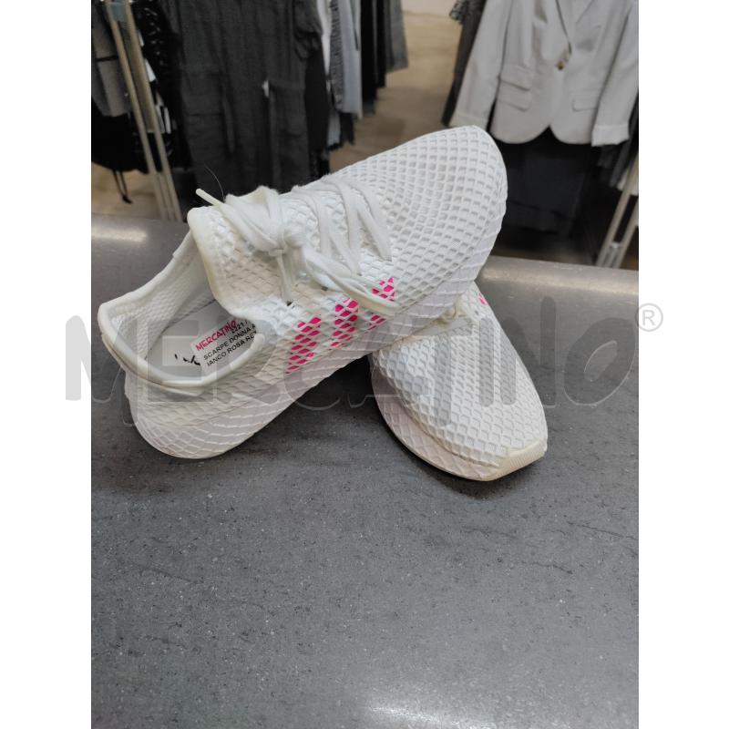 SCARPE DONNA ADIDAS BIANCO ROSA RETE | Mercatino dell'Usato Acerra 1
