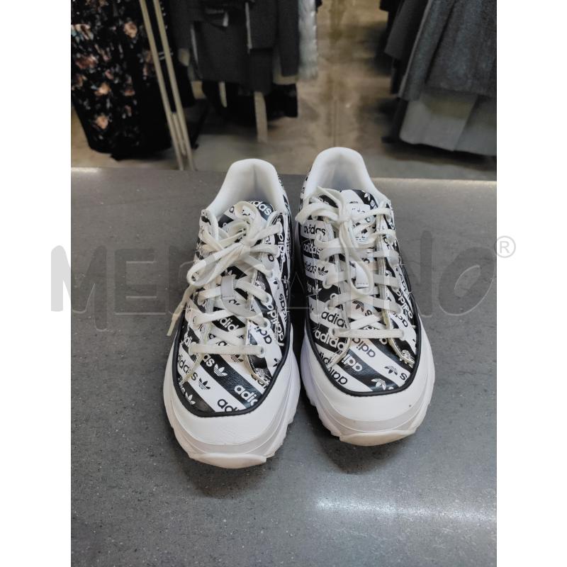 SCARPE DONNA ADIDAS BIANCO SCRITTA NERO | Mercatino dell'Usato Acerra 1