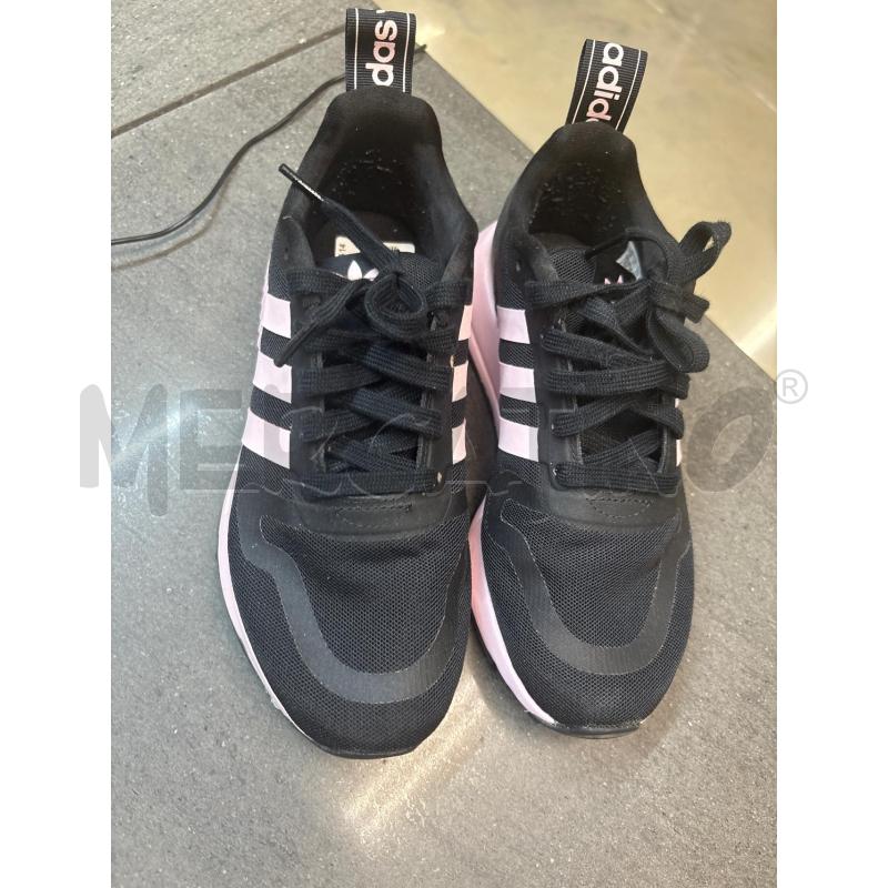 SCARPE DONNA ADIDAS NERO ROSA | Mercatino dell'Usato Acerra 1