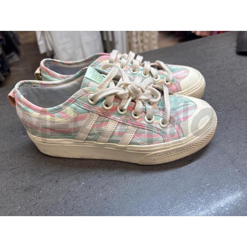 SCARPE DONNA ADIDAS VERDE BEIGE ROSA | Mercatino dell'Usato Acerra 2