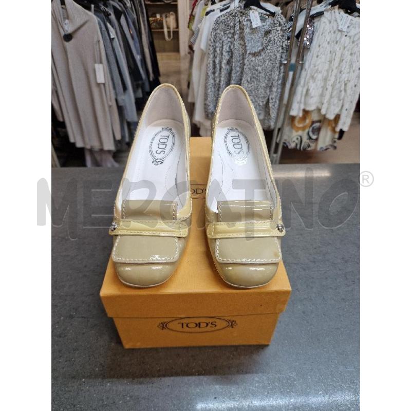 SCARPE DONNA BIANCO GRIGIO TODS  | Mercatino dell'Usato Acerra 1