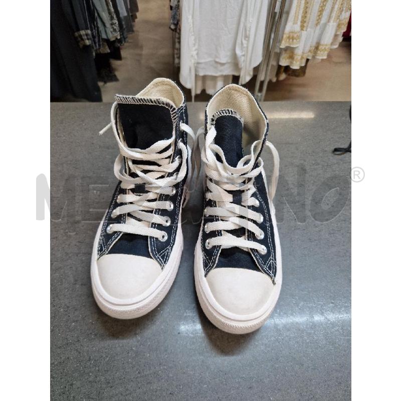 SCARPE DONNA BIANCO NERO ALL STAR | Mercatino dell'Usato Acerra 1