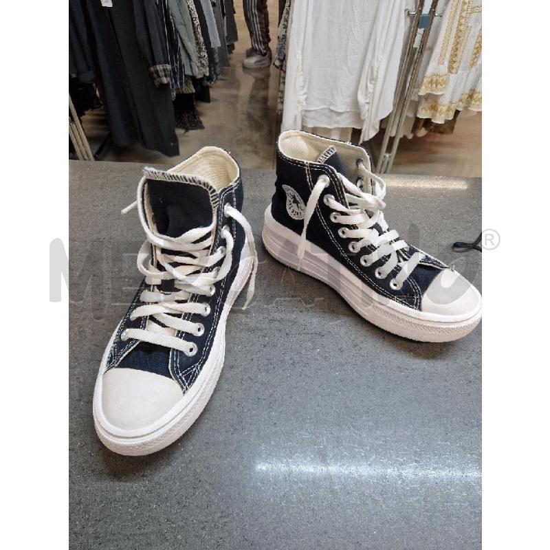 SCARPE DONNA BIANCO NERO ALL STAR | Mercatino dell'Usato Acerra 2