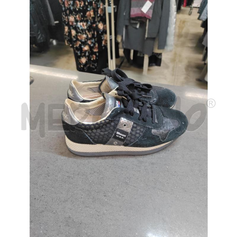SCARPE DONNA BLAUER NERO PAIETTE | Mercatino dell'Usato Acerra 2