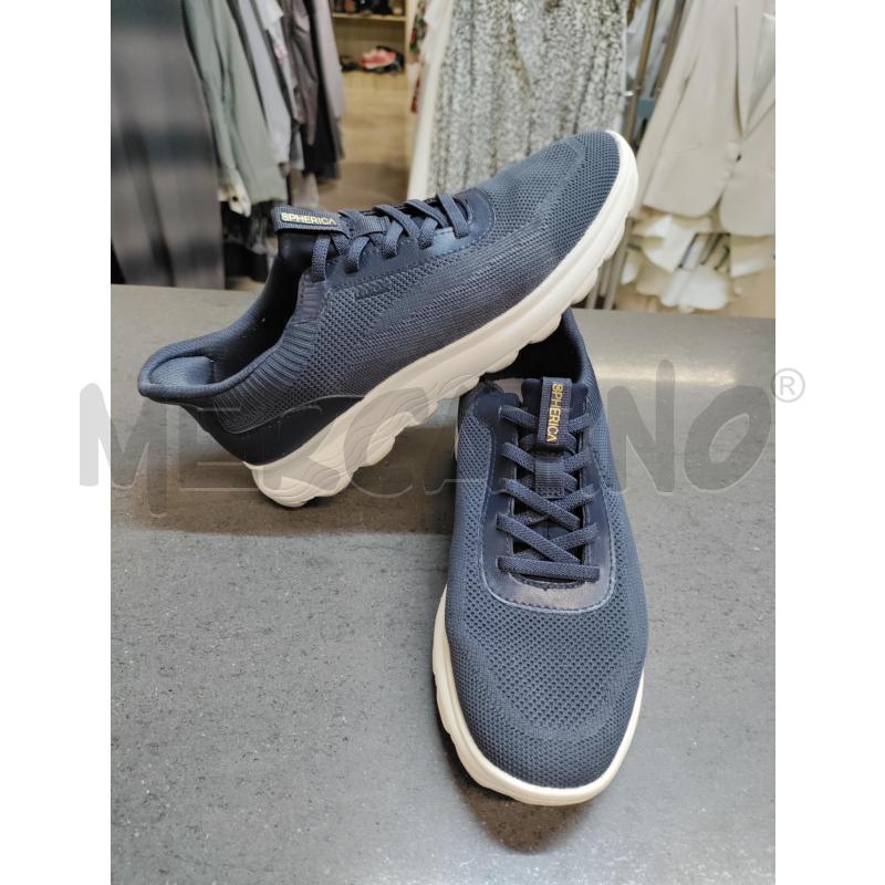 SCARPE DONNA BLU BIANCO GEOX | Mercatino dell'Usato Acerra 1