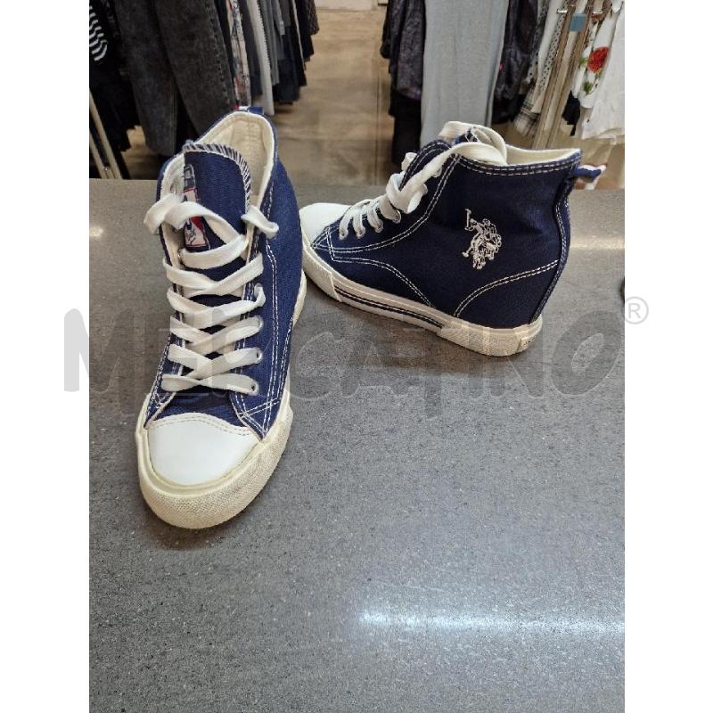 SCARPE DONNA BLU BIANCO U.S. POLO ASSN | Mercatino dell'Usato Acerra 2