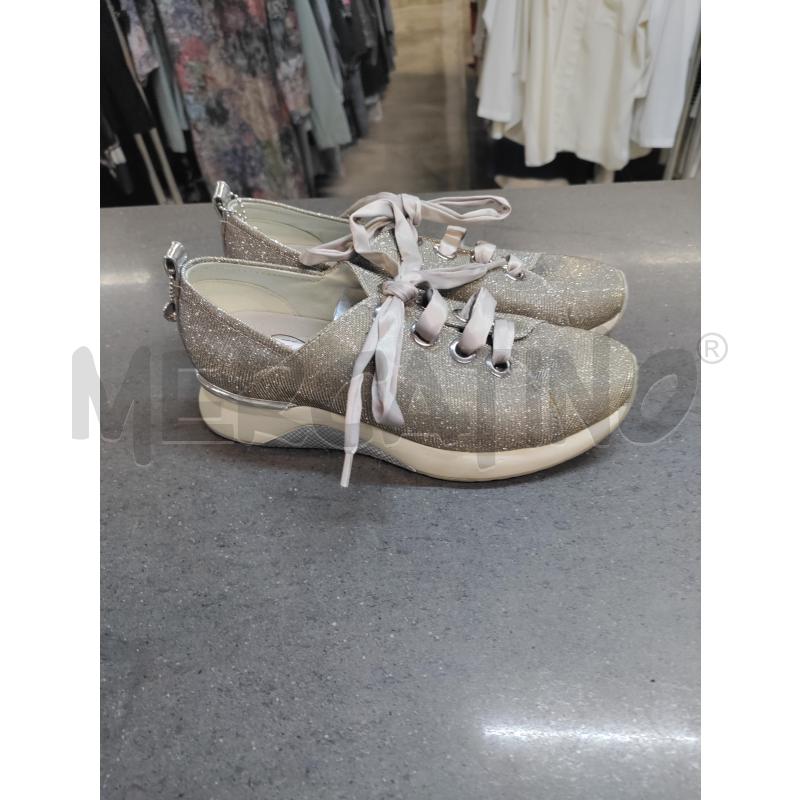SCARPE DONNA CAFENOIR BRILLANTINATA DORATA | Mercatino dell'Usato Acerra 2