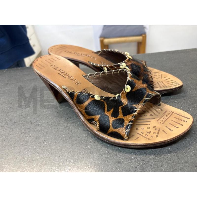 SCARPE DONNA CAFENOIR MACULATO MARRONE VERO CUOIO | Mercatino dell'Usato Acerra 1
