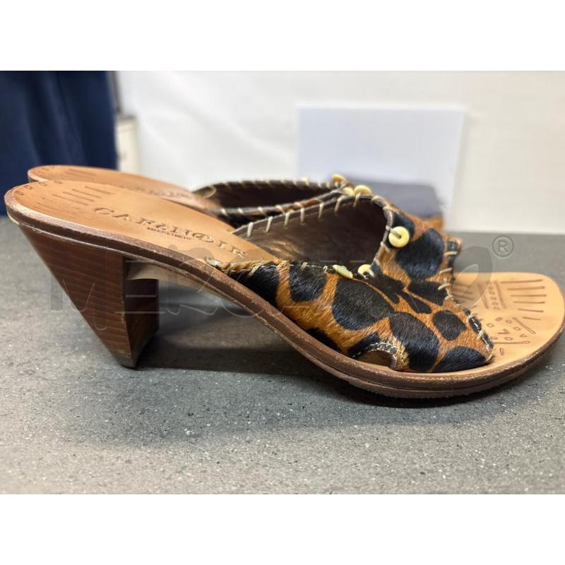 SCARPE DONNA CAFENOIR MACULATO MARRONE VERO CUOIO | Mercatino dell'Usato Acerra 2
