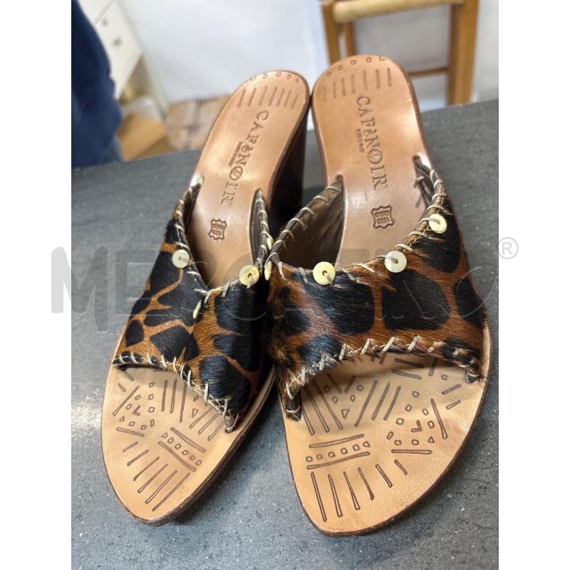 SCARPE DONNA CAFENOIR MACULATO MARRONE VERO CUOIO | Mercatino dell'Usato Acerra 3