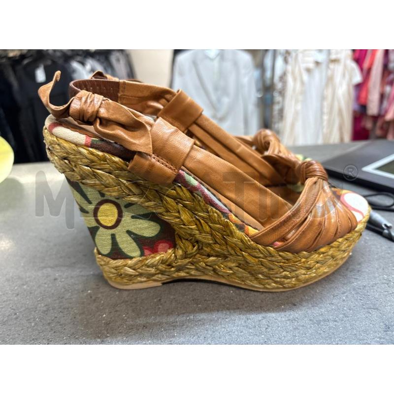 SCARPE DONNA CON ZEPPA CAFENOIR MARRONE | Mercatino dell'Usato Acerra 2