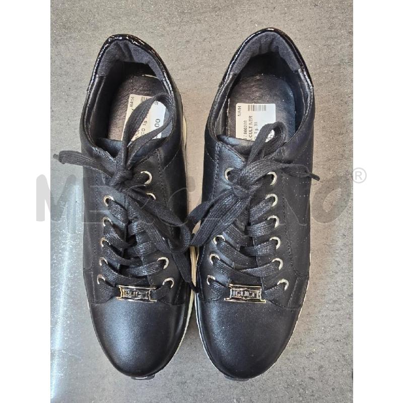 SCARPE DONNA CULT NERO ZEPPA BIANCO | Mercatino dell'Usato Acerra 1