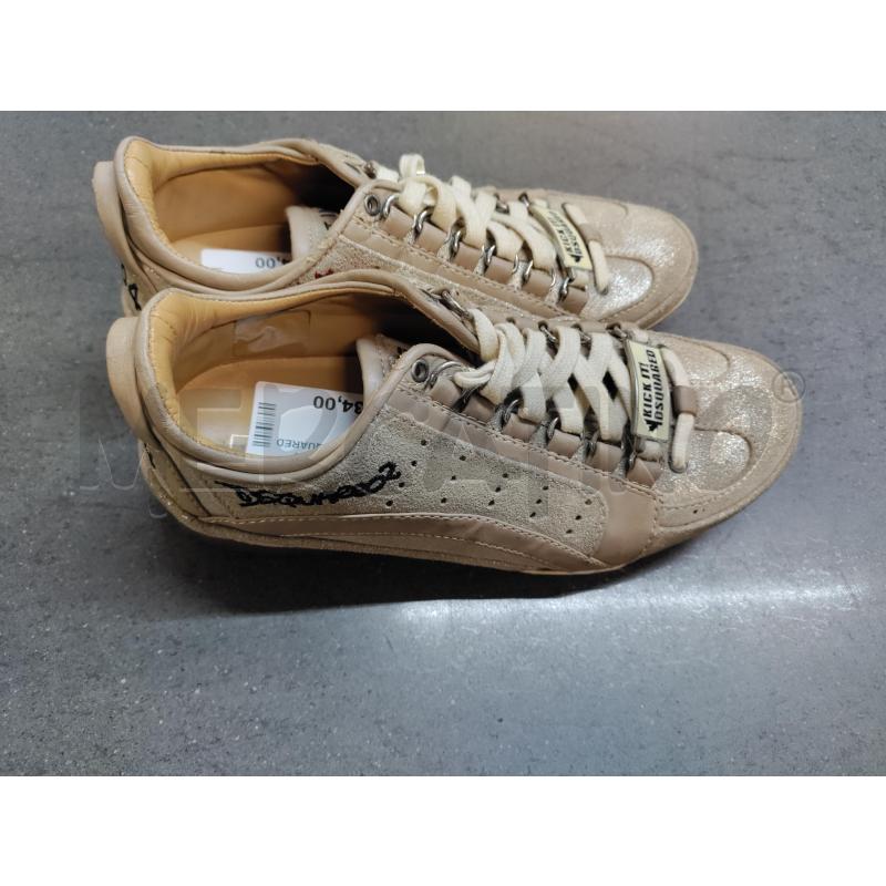 SCARPE DONNA DSQUARED BEIGE | Mercatino dell'Usato Acerra 2