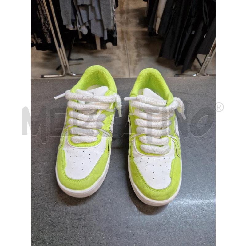 SCARPE DONNA GAELLE BIANCO VERDE | Mercatino dell'Usato Acerra 1
