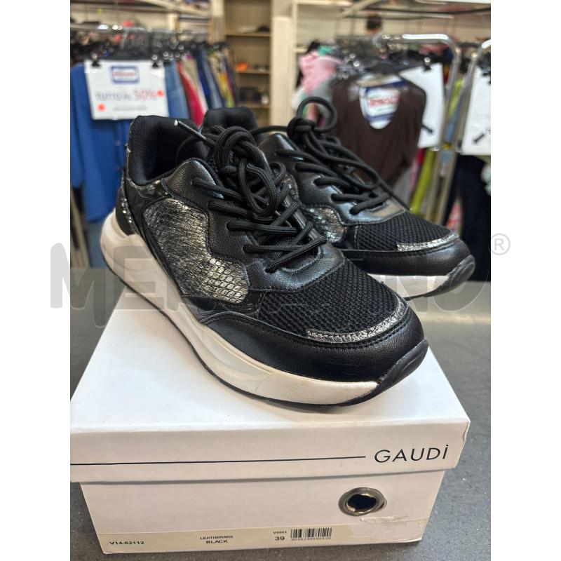 SCARPE DONNA GAUDÌ NERO SILVER | Mercatino dell'Usato Acerra 1