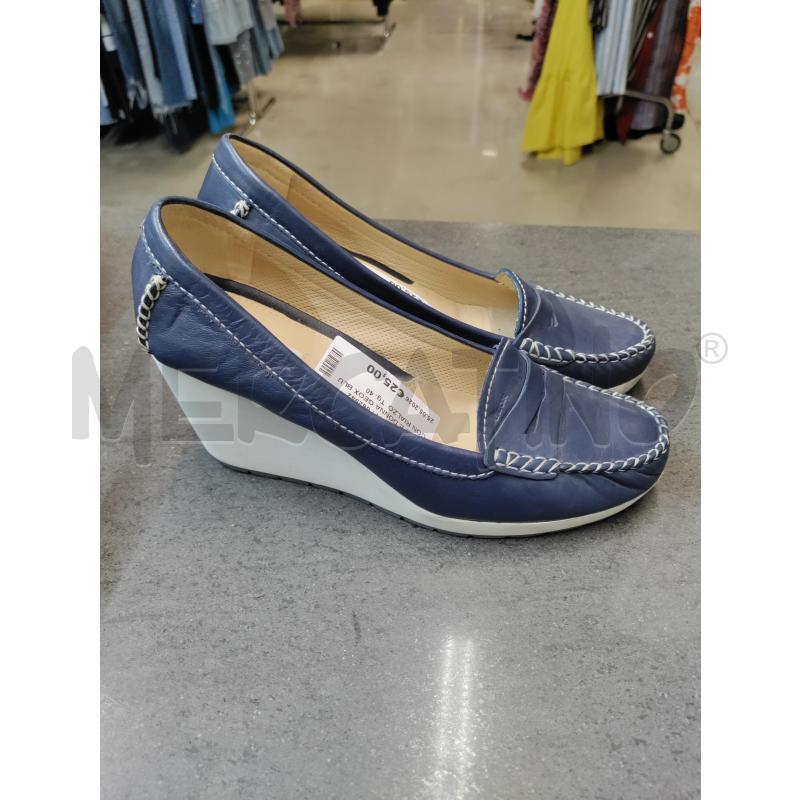 SCARPE DONNA GEOX BLU CON RIALZO | Mercatino dell'Usato Acerra 2