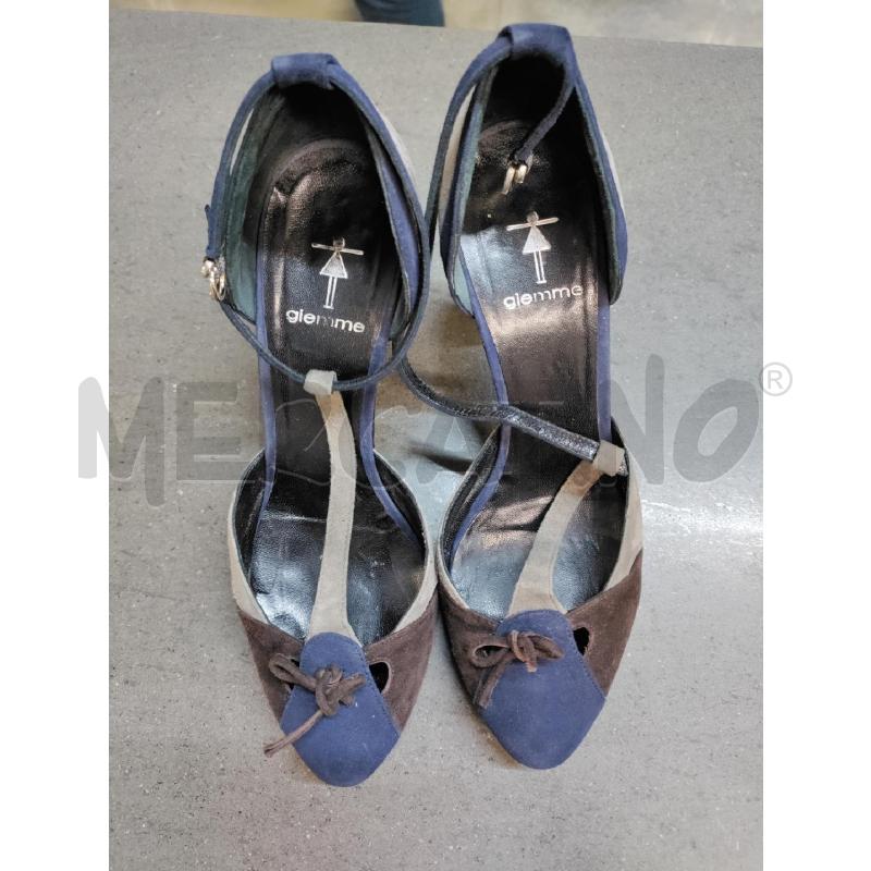 SCARPE DONNA GIEMME BLU MARRONE GRIGIO | Mercatino dell'Usato Acerra 1