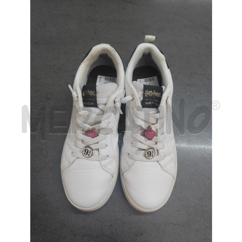 SCARPE DONNA HARRY POTTER GEOX BIANCO | Mercatino dell'Usato Acerra 1