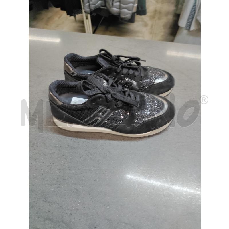SCARPE DONNA HOGAN NERO LAMINATE | Mercatino dell'Usato Acerra 2