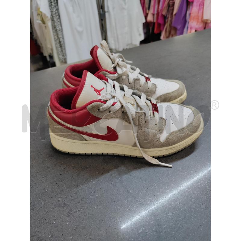 SCARPE DONNA JORDAN BIANCO GRIGIO ROSSO | Mercatino dell'Usato Acerra 2