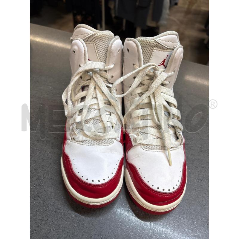 SCARPE DONNA JORDAN BIANCO ROSSO | Mercatino dell'Usato Acerra 1