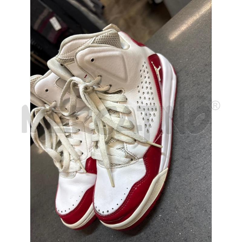 SCARPE DONNA JORDAN BIANCO ROSSO | Mercatino dell'Usato Acerra 5