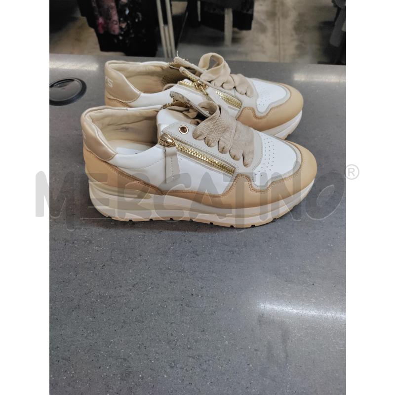 SCARPE DONNA KEIS BIANCO BEIGE | Mercatino dell'Usato Acerra 2