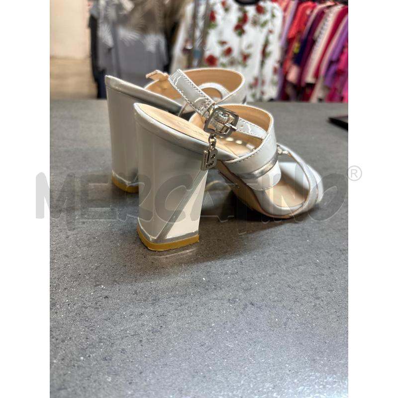 SCARPE DONNA LAURA BIAGIOTTI GRIGIO CON TACCO | Mercatino dell'Usato Acerra 3