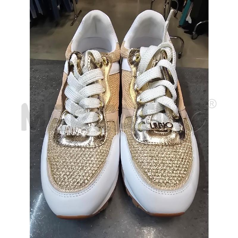 SCARPE DONNA LIU-JO BIANCO ROSA LAMINATO | Mercatino dell'Usato Acerra 2