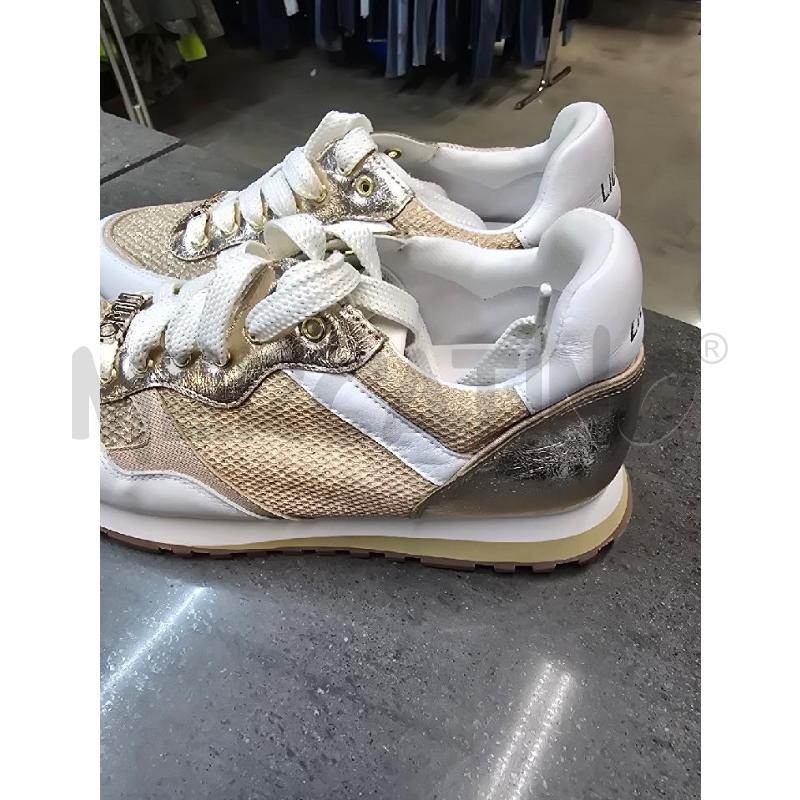 SCARPE DONNA LIU-JO BIANCO ROSA LAMINATO | Mercatino dell'Usato Acerra 3