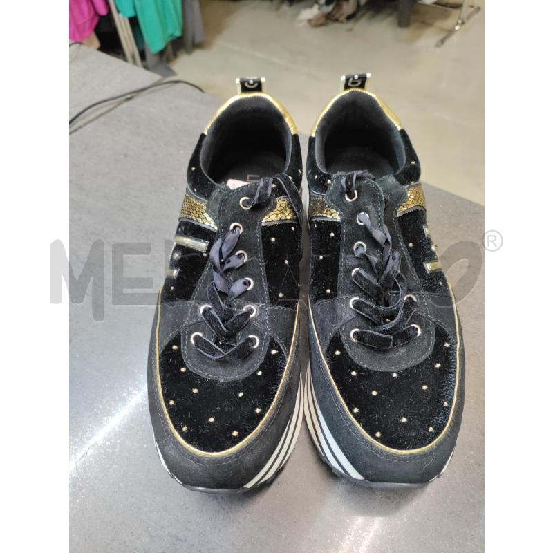 SCARPE DONNA LIU JO NERO DORATO | Mercatino dell'Usato Acerra 1