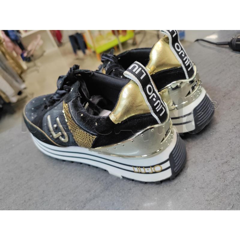 SCARPE DONNA LIU JO NERO DORATO | Mercatino dell'Usato Acerra 3