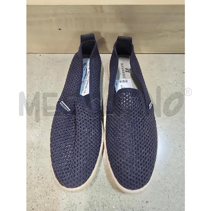 SCARPE DONNA NAVARRO BLU TRAFORATO | Mercatino dell'Usato Acerra 1