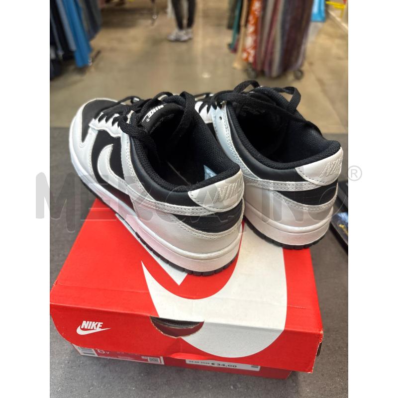 SCARPE DONNA NIKE DUNK NERO BIANCO | Mercatino dell'Usato Acerra 3