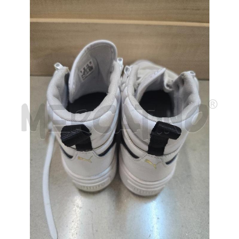 SCARPE DONNA PUMA BIANCO NERO COLLO ALTO | Mercatino dell'Usato Acerra 2