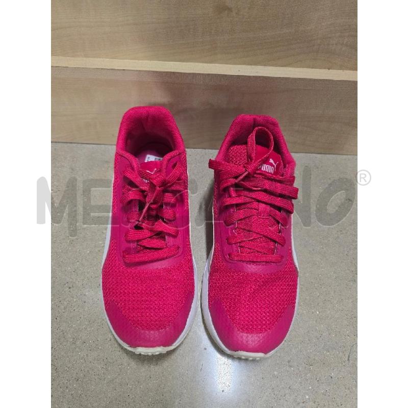 SCARPE DONNA PUMA FUXIA BIANCO IN MAGLIA | Mercatino dell'Usato Acerra 1