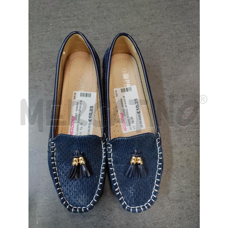 SCARPE DONNA QPASSI BLU | Mercatino dell'Usato Acerra 1