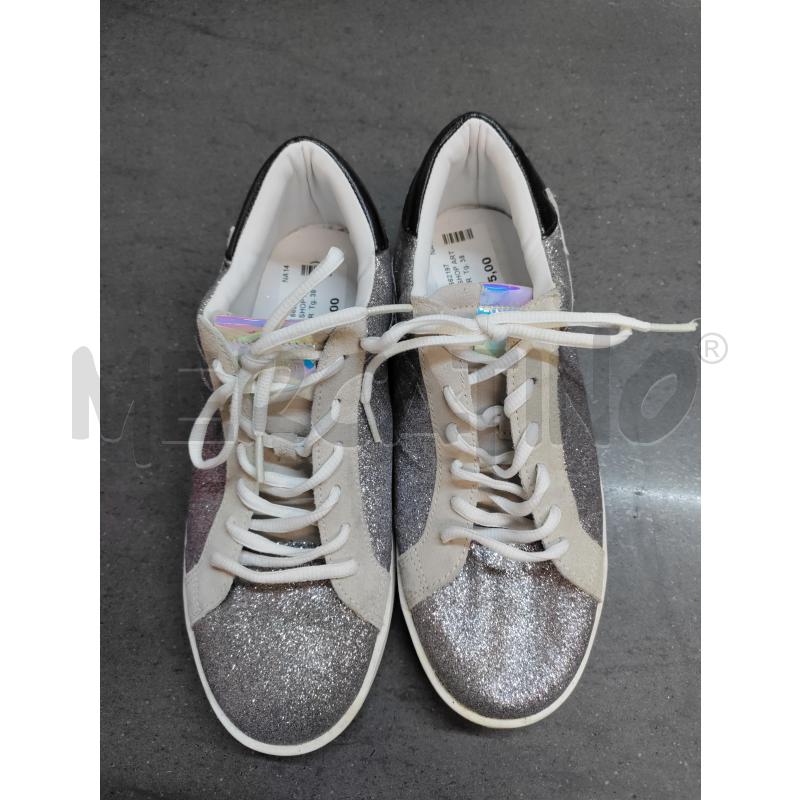 SCARPE DONNA SHOP ART BEIGE GRIGIO BRILLANTINATO | Mercatino dell'Usato Acerra 1