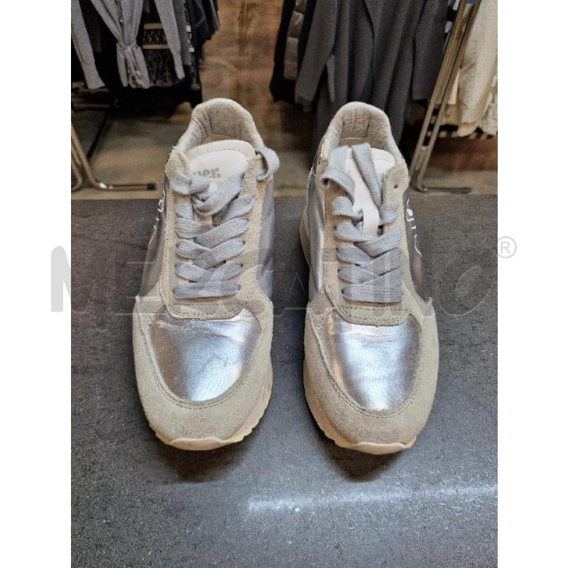 SCARPE DONNA SILVER BIANCO BLAUER | Mercatino dell'Usato Acerra 1