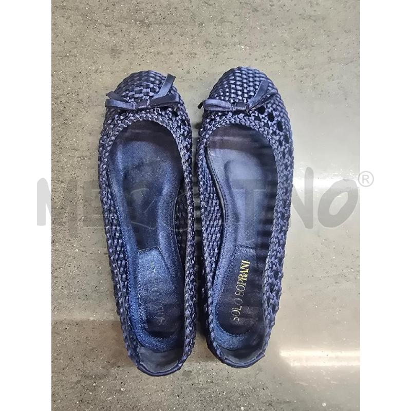 SCARPE DONNA SOLO SOPRANI BLU TRAFORATE | Mercatino dell'Usato Acerra 2