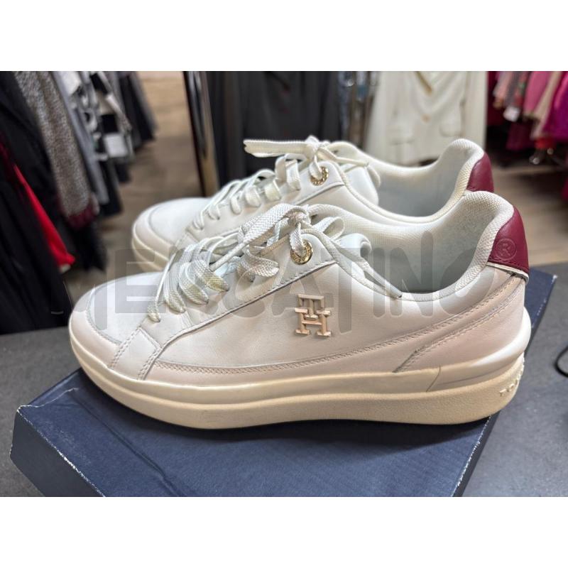 SCARPE DONNA TOMMY HILFIGER BIANCO  | Mercatino dell'Usato Acerra 3