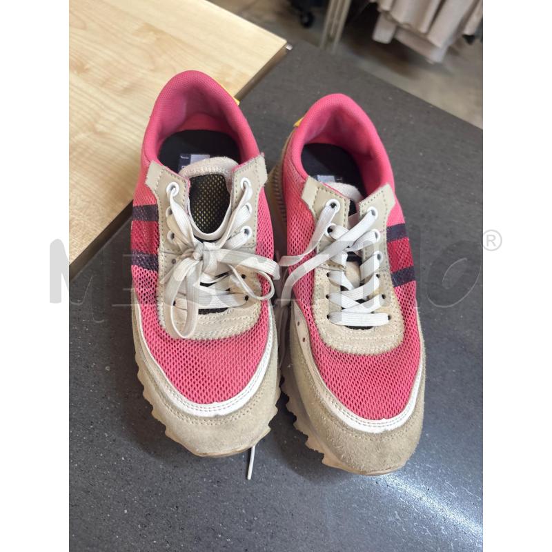 SCARPE DONNA TOMMY JEANS ROSA RETINATO | Mercatino dell'Usato Acerra 1