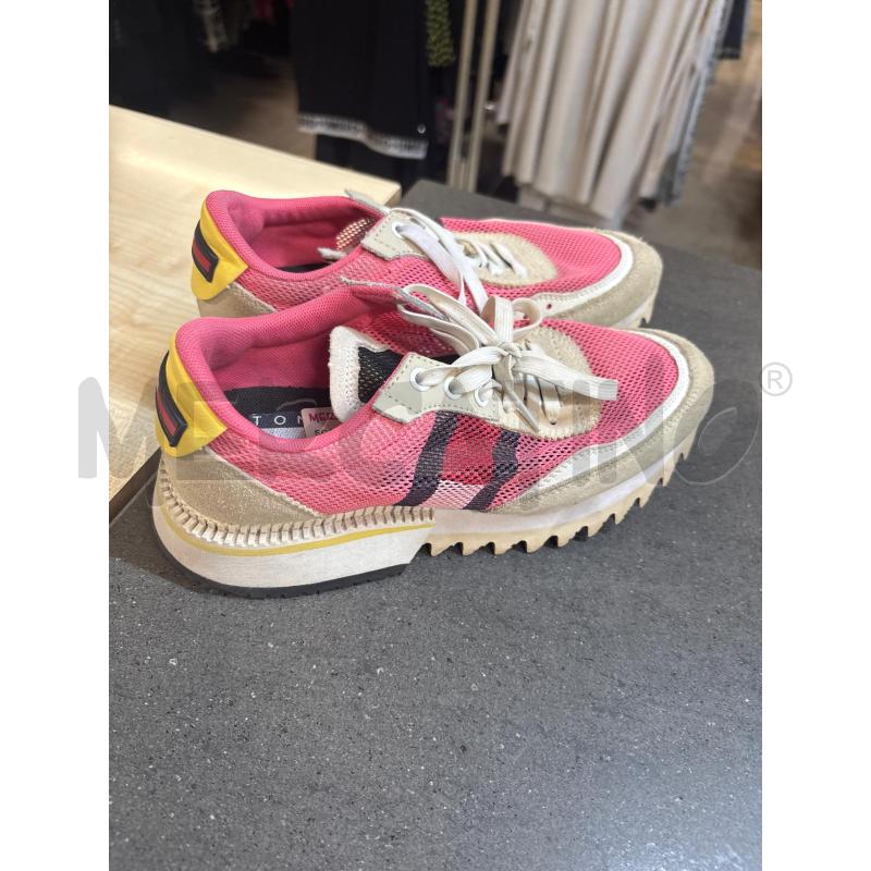 SCARPE DONNA TOMMY JEANS ROSA RETINATO | Mercatino dell'Usato Acerra 2