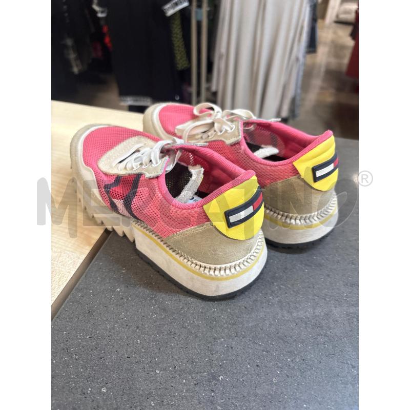 SCARPE DONNA TOMMY JEANS ROSA RETINATO | Mercatino dell'Usato Acerra 3