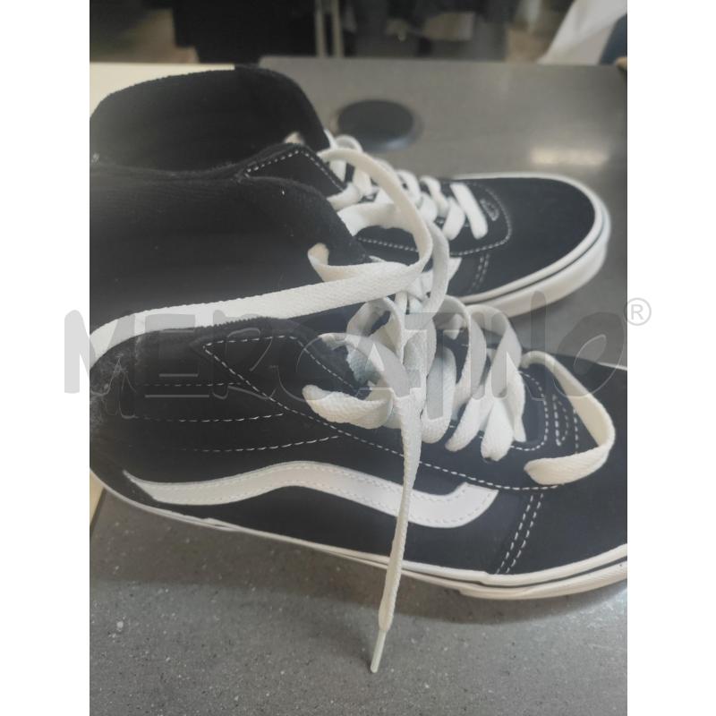 SCARPE DONNA VANS NERO BIANCI | Mercatino dell'Usato Acerra 3