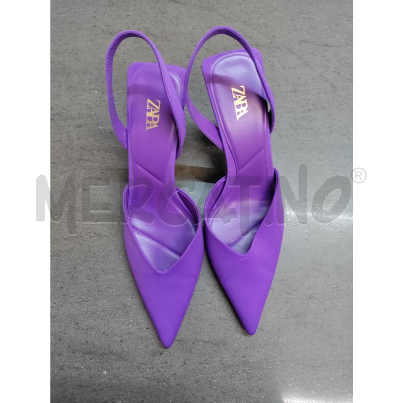 SCARPE DONNA ZARA VIOLA | Mercatino dell'Usato Acerra 1