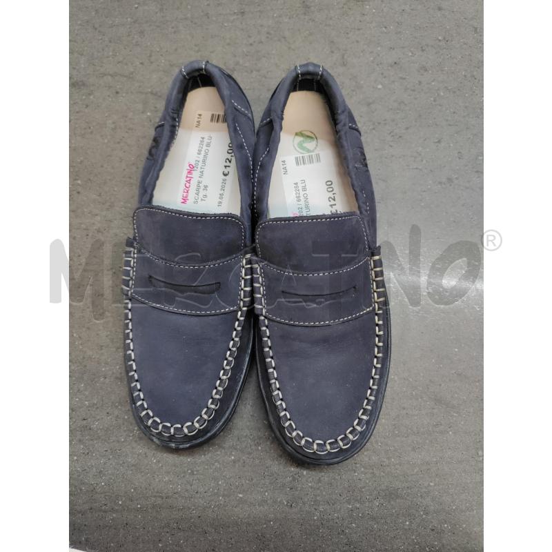 SCARPE NATURINO BLU | Mercatino dell'Usato Acerra 1